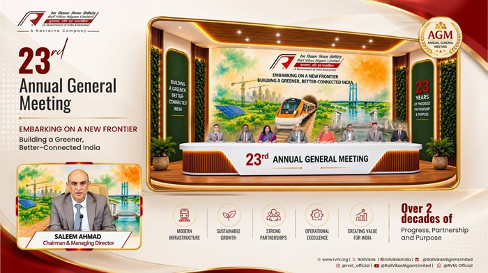 RVNL holds 23rd Annual General Meeting